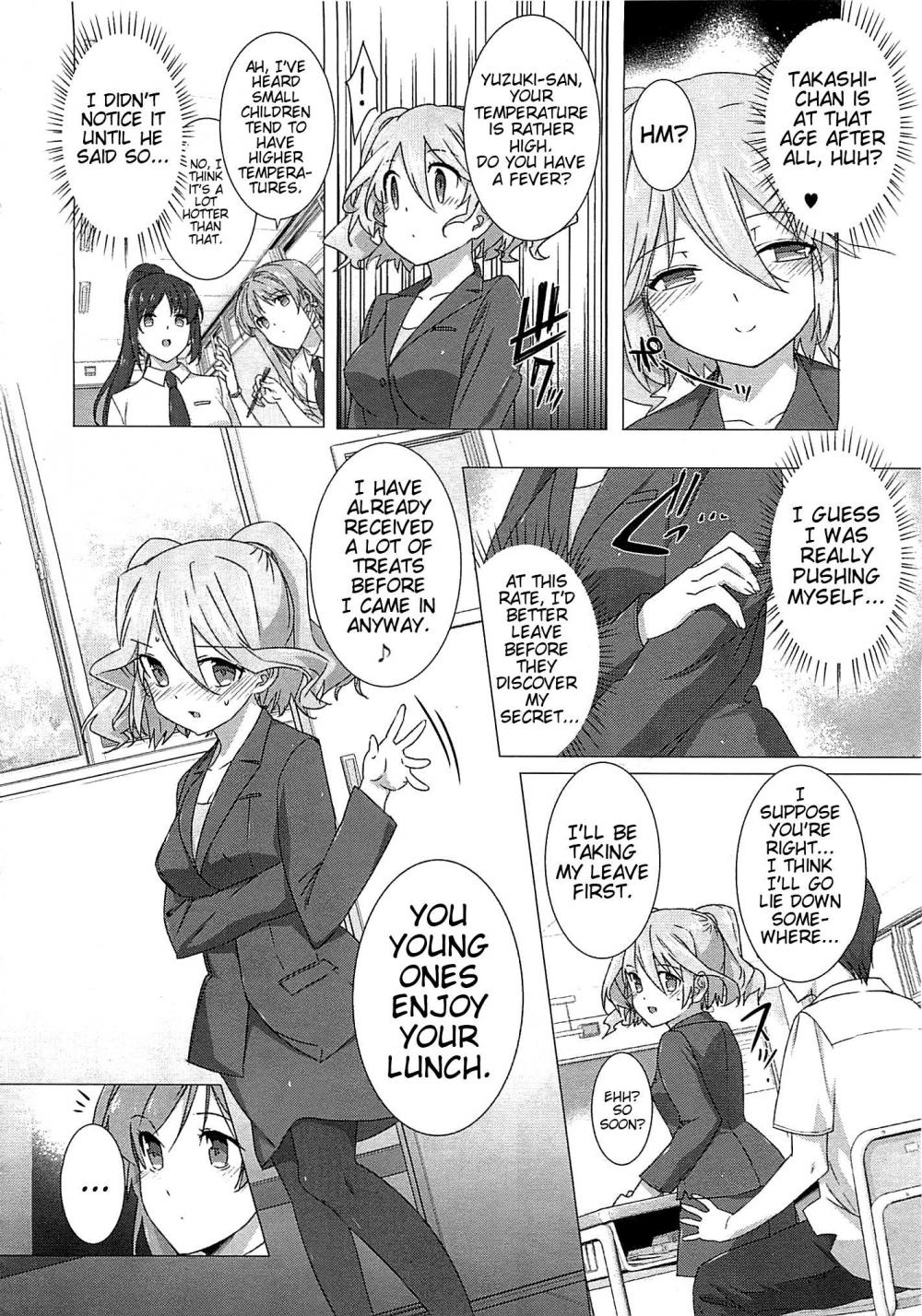 Hentai Manga Comic-Kanojo wa Kazoku de Koibito de-Chapter 3-8